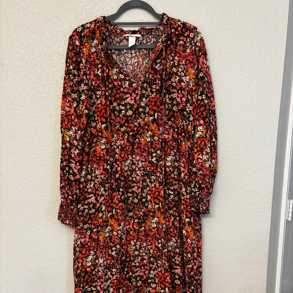 H&M Floral Maternity Dress L
